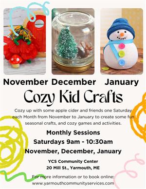 Cozy Crafts  Flyer
