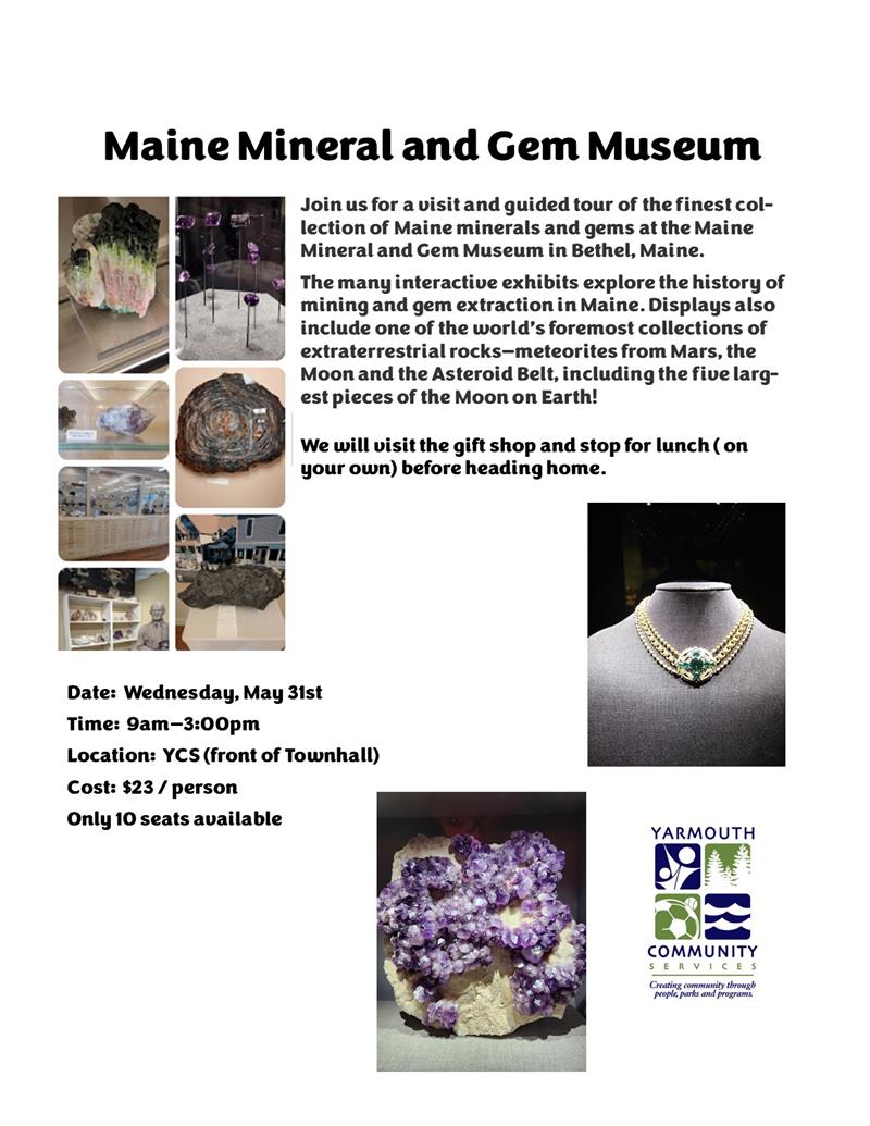 Maine Gem & Mineral Museum