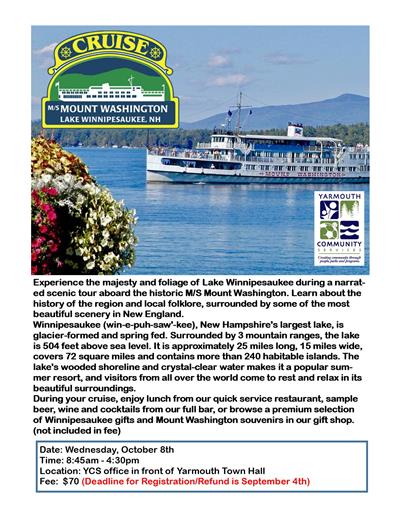 Mt. Washington Boat Cruise